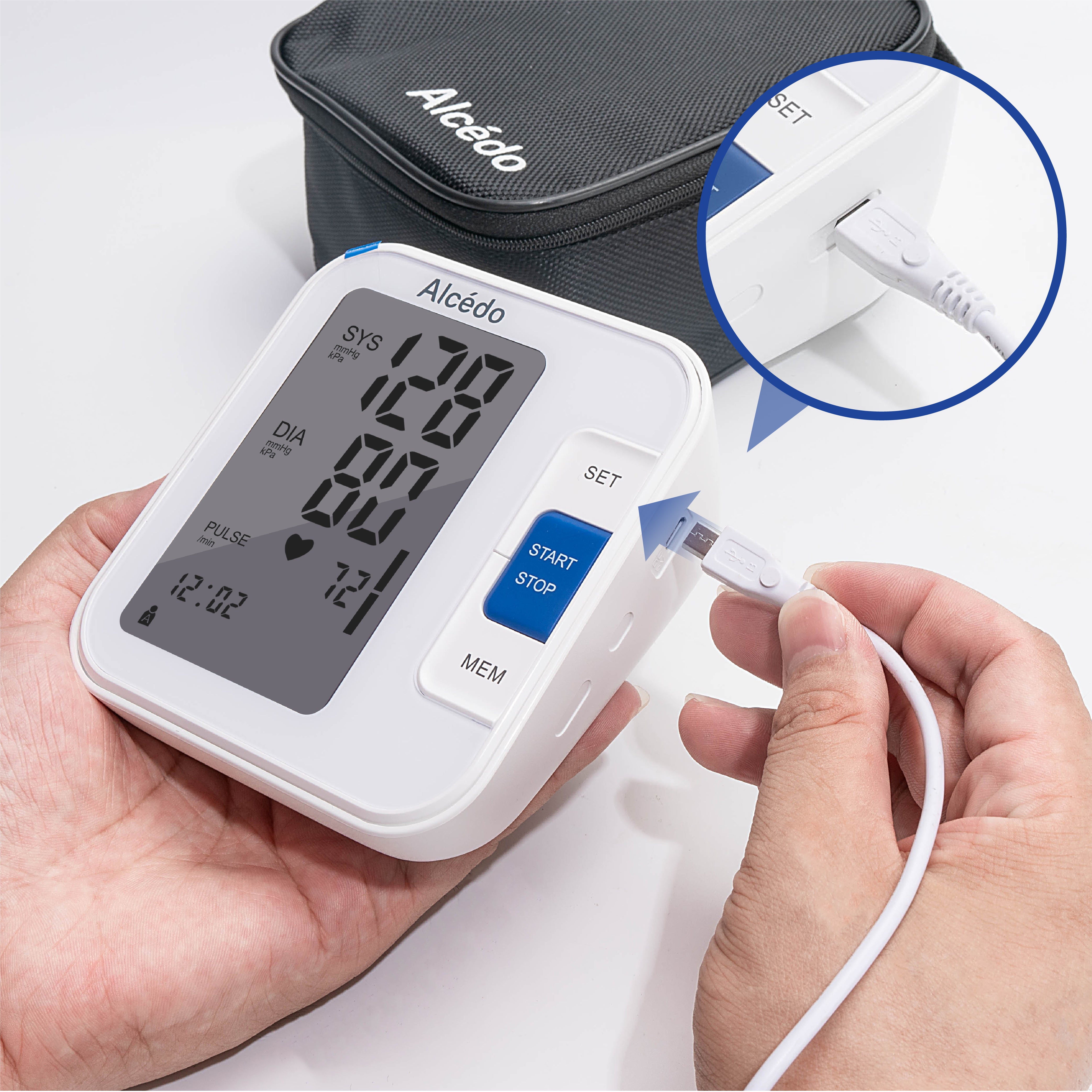 Alcedo Automatic Upper Arm Blood Pressure Monitor