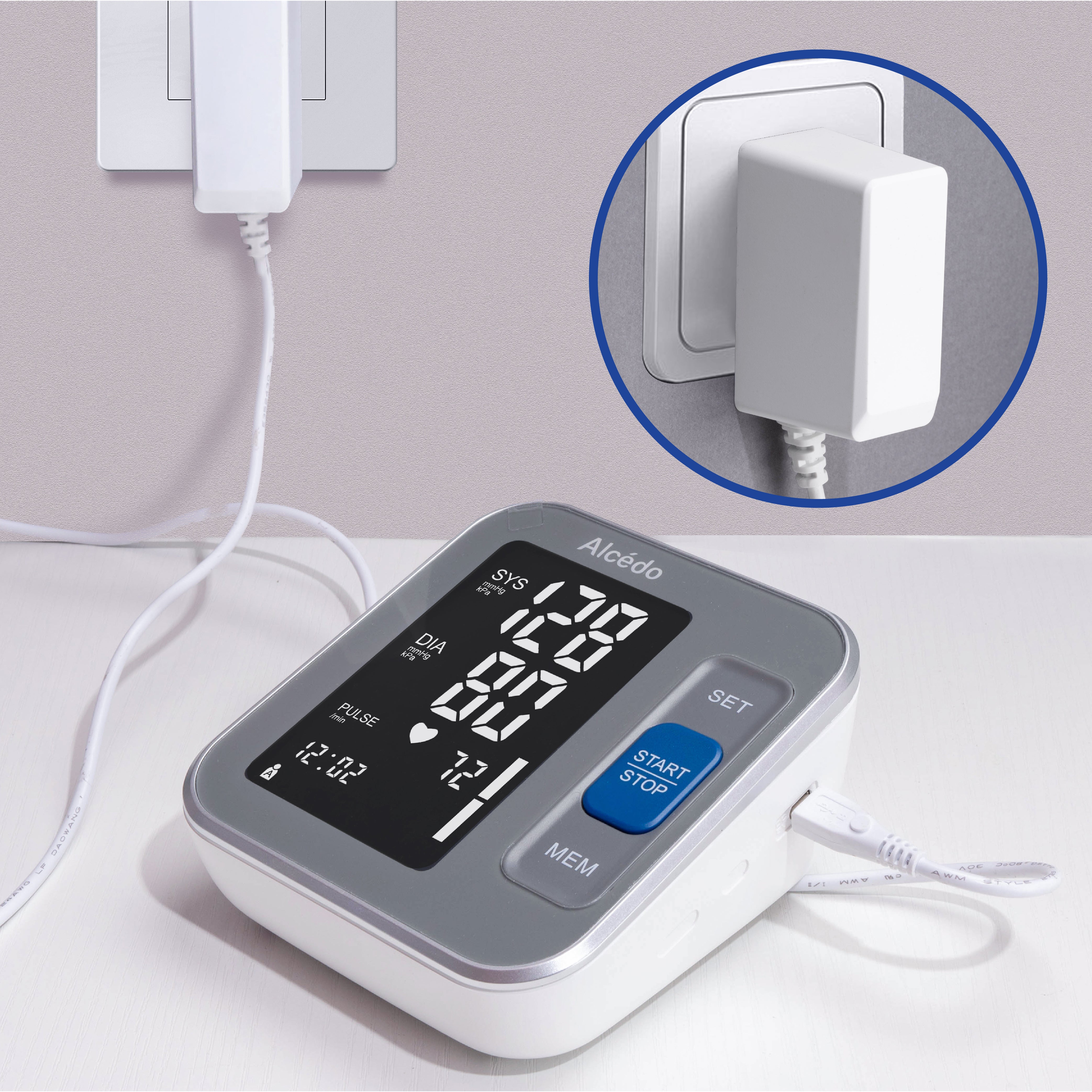 blood pressure monitors power adapter for Medical Uses 