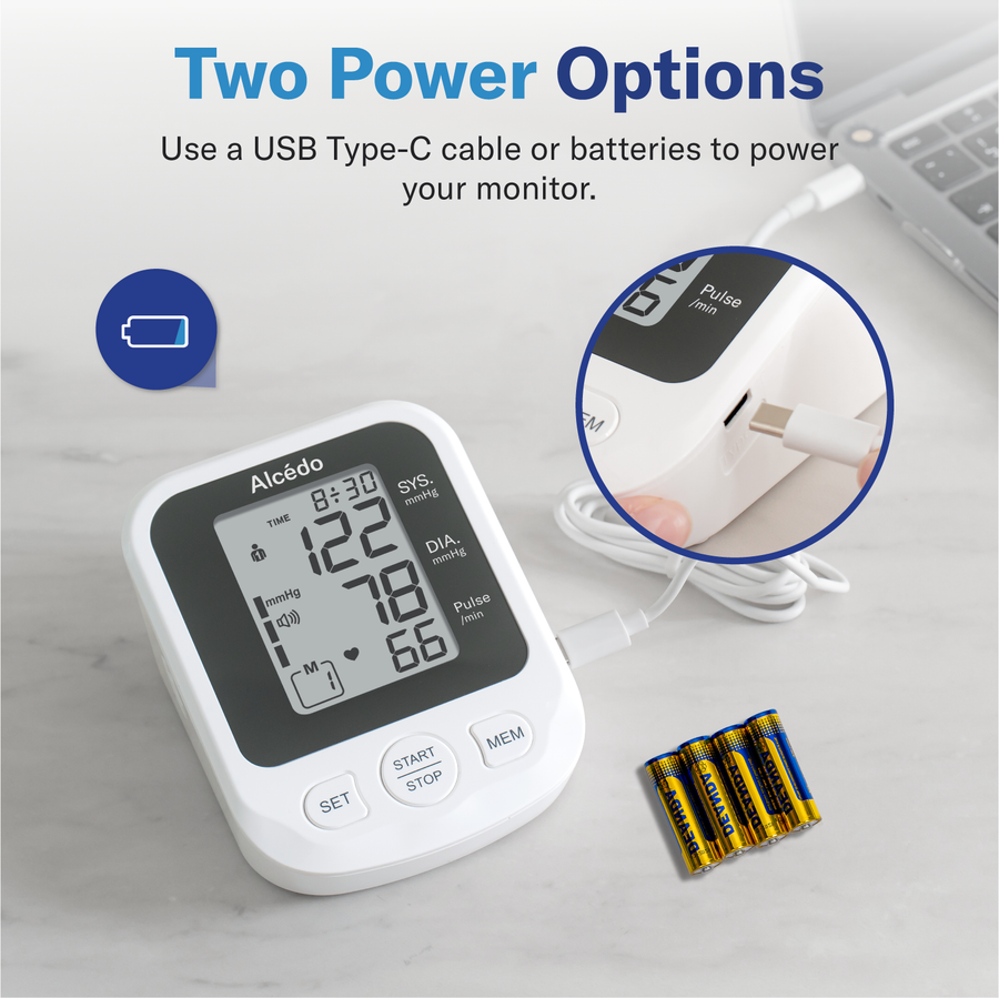 Alcedo Blood Pressure Monitor ABP-2005-1 – Alcedo Health