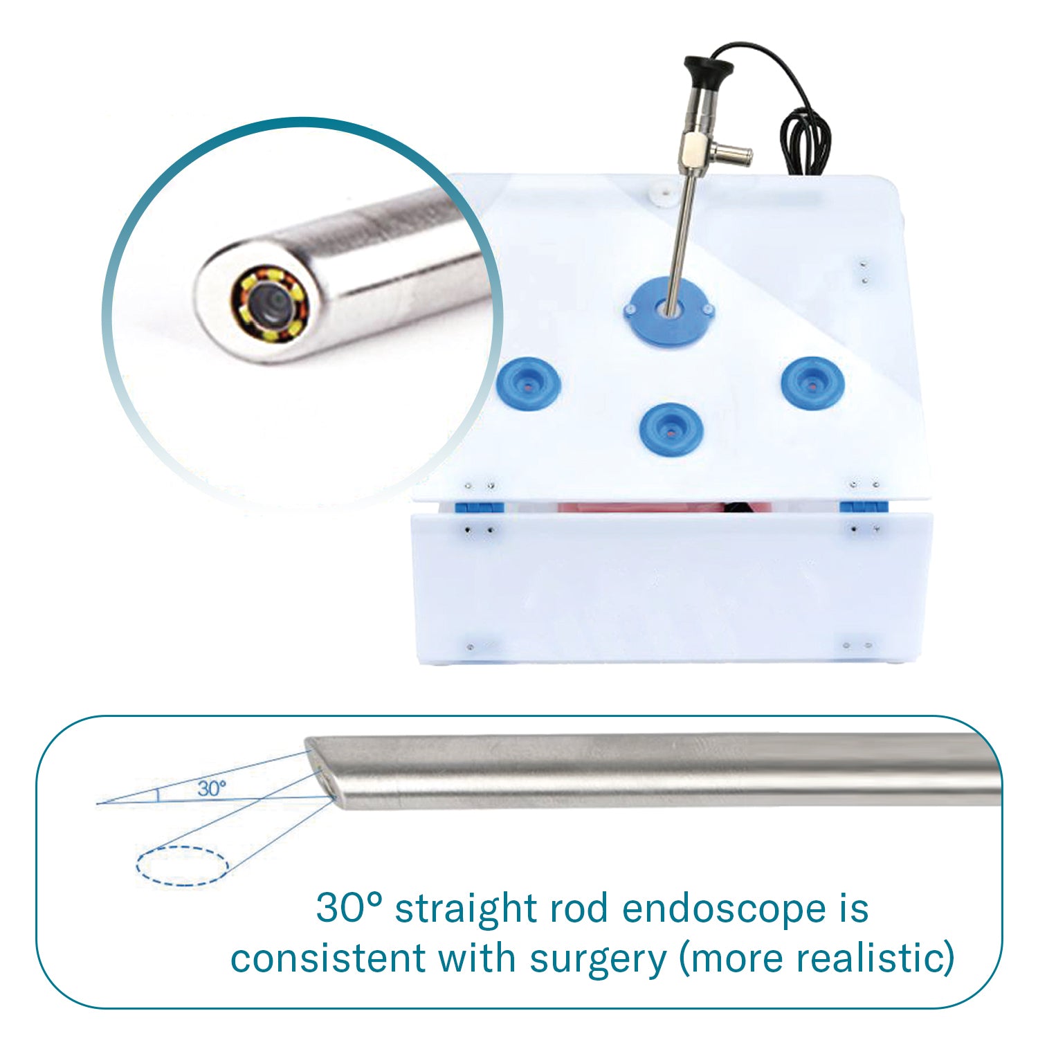 Alcedo Standard Single-Port Laparoscopic Trainer Box