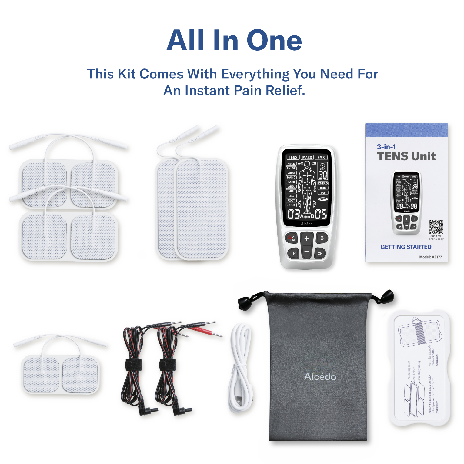 Alcedo TENS Unit – Alcedo Health