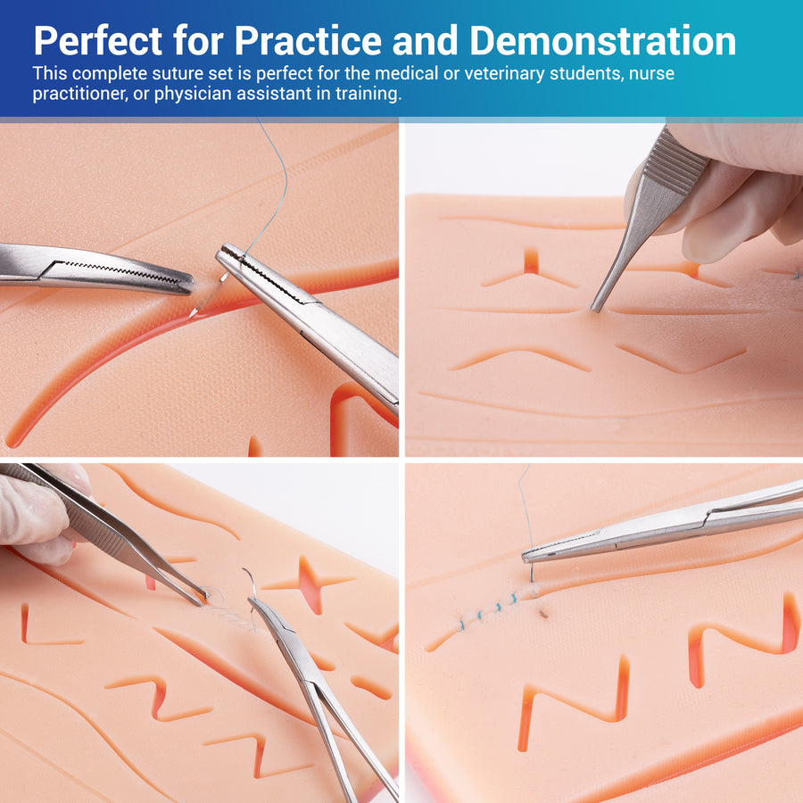 Kit de pratique de suture premium pour la démonstration suture